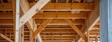Framing Pro LA framing specialist installing roof trusses for new home construction